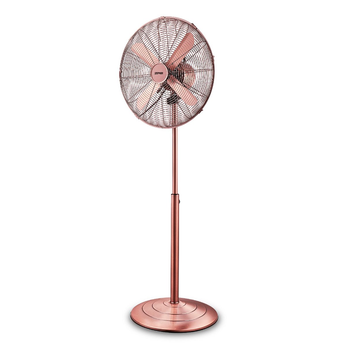 Vintage Bronze Metal Pedestal Fan 50w - 40cm