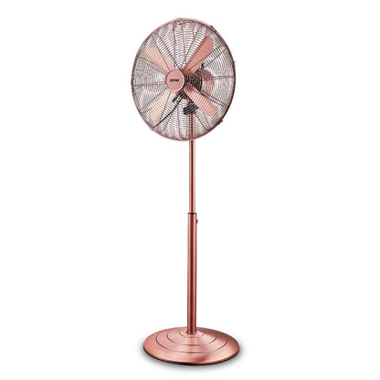 Vintage Bronze Metal Pedestal Fan 50w - 40cm