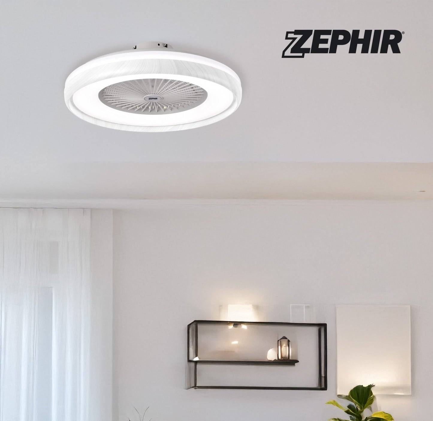 Ventilation and LED Celing Light With Remote