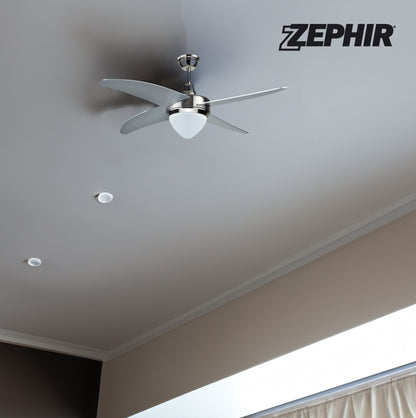 Decorative Ceiling Fan & Lamp Holder with remote 122cm