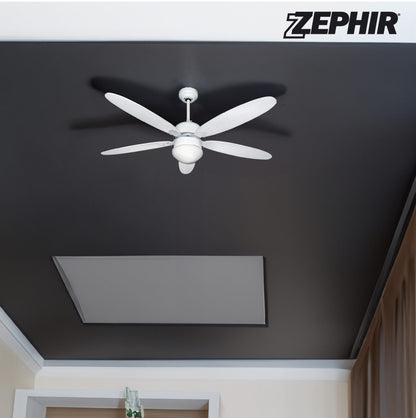 Decorative Ceiling Fan & Lamp Holder With Remote Control 130cm - 70w White