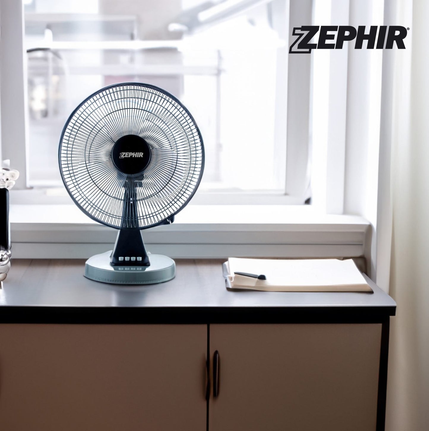 Table Fan Black 45w 3 Speeds