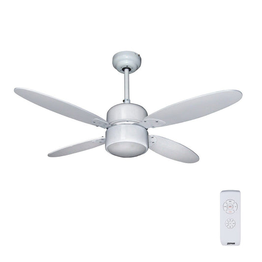 Ceiling Fan & LED With Remote 107cm 4 blades