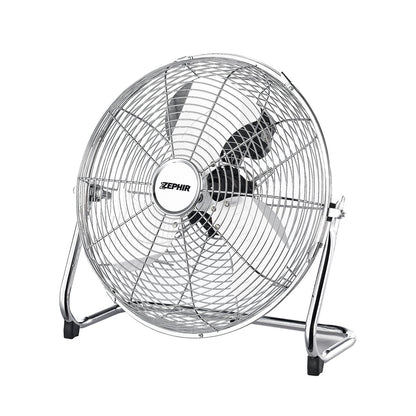 Chrome Floor Fan 35cm - 70w