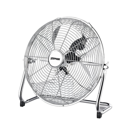 Chrome Floor Fan 35cm - 70w