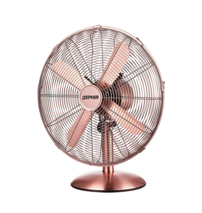 Bronze Metal Desk Fan 40cm- 50w